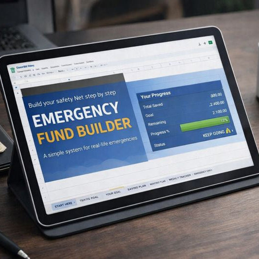 Emergency Fund Builder - A No Stress Saving System