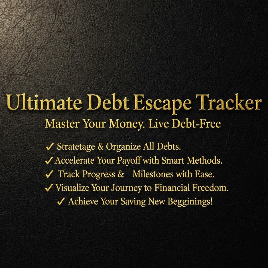 Ultimate Debt Escape Tool - Countdown Tracker