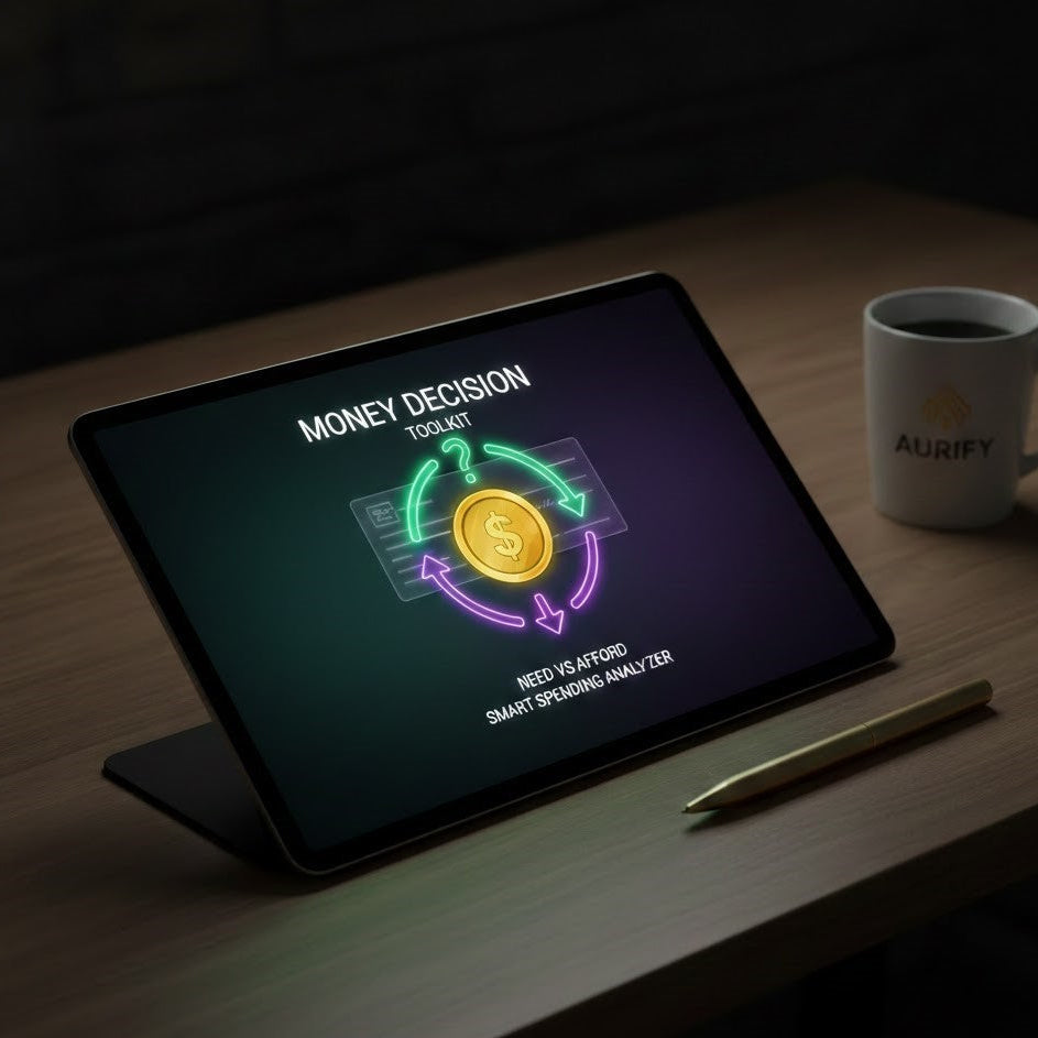 Money Decision Toolkit - Large Purchase Helper